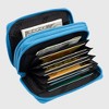 Alpine Swiss Womens Accordion Organizer Wallet Leather Credit Card Case ID - 2 of 4
