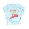 Simply Sage Market Farm Fresh Cherries Watercolor Short Sleeve Tee - 2 of 4