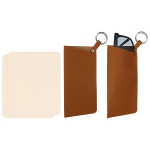 Unique Bargains Soft Portable Scratch-Resistant Slip-in Eyeglass Cases 2 Pcs - 1 of 4