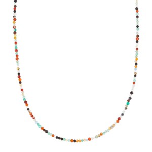 Silpada 'To Aspire' Sterling Silver Agate Bead Necklace, 17" + 200000 - 1 of 4