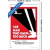 Trends International Alfred Hitchcock - The Man Who Knew Too Much (1954) Framed Wall Poster Prints - 3 of 4