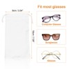 Unique Bargains Microfiber Soft Portable Storage Scratch-Resistant Eyeglasses Bag 10 Pcs - 2 of 4