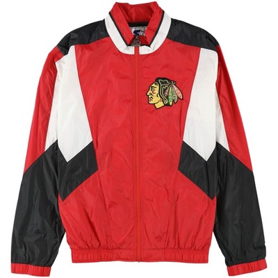 STARTER Womens Chicago Blackhawks Windbreaker Jacket