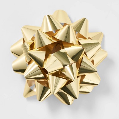 Giant Bow Gold Metallic - Wondershop™