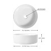 JONATHAN Y Aura 14.25 in. Round Art Deco Contemporary Ceramic Bathroom Vessel Sink - 4 of 4