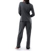 Fruit of the Loom Women's and Women's Plus Long Sleeve Pajama Set - 2 of 4