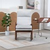 25.2"W Modern Rocking Chair Accent Lounge Armchair Comfy Boucle Upholstered,Green - 2 of 4
