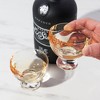 Viski Crystal Mezcal Glasses Set of 2 - Premium Crystal Clear Glass, Stemless Mezcal Cocktail Glasses, Liquor Glass Gift Set - 8 oz, Clear - 3 of 4