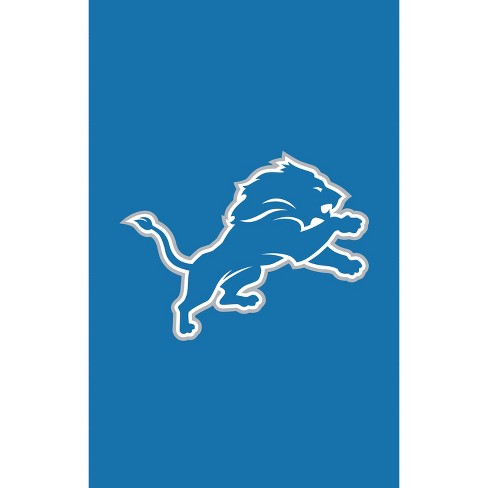 Evergreen NFL Detroit Lions Applique House Flag 28 x 44 Inches Outdoor  Decor for Homes and Gardens