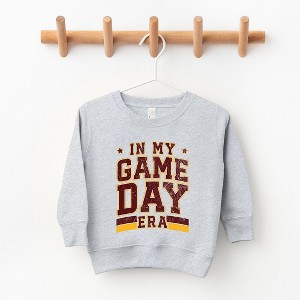The Juniper Shop In My Game Day Era - Maroon Toddler Graphic Sweatshirt - 1 of 3