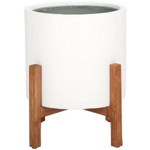 Jesper Concrete Ficonstone Planter - Indoor/Outdoor - PAT1514 - Safavieh - 1 of 4
