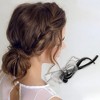 Unique Bargains Women's Elegant Cute Bow Hair Clips 5.51"x1.57"x1.57" 1 Pc - 2 of 3
