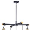 Vaxcel Kassidy 5 - Light Chandelier in  Black - 2 of 4