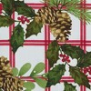 Elrene Pinecone Plaid Holiday Fabric Tablecloth - Elrene Home Fashions - image 3 of 3