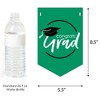 Big Dot of Happiness Green Graduation Bunting Banner - Party Decorations - Congrats Grad 2026 - 2 of 4