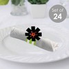 Big Dot of Happiness Monster Bash - Little Monster Birthday Party or Baby Shower Paper Napkin Holder - Napkin Rings - Set of 24 - 2 of 4