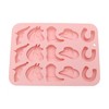 Unique Bargains Candy Making Moulds 15-Cavity Cowboy Theme Candy Mould Hand Wash 8.5"x6.14"x0.75" 1 Pc - 3 of 4