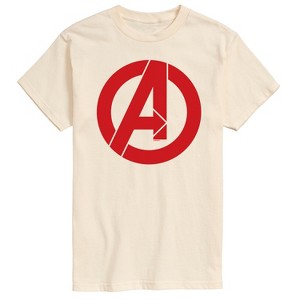 Men's - Marvel - Avengers A Logo Short Sleeve Graphic T-Shirt - 1 of 4