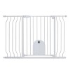 GOTGELIF Baby Safety Gate with Pet Door 29.5" to 48.4" Wide - Auto Close - Pressure Mount - Cat Door - 2 of 4