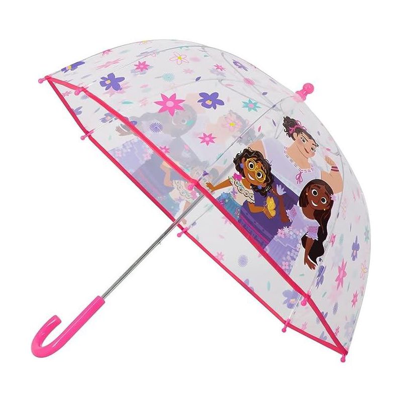 Encanto Girl's Clear Bubble Umbrella- Ages 3-10, 1 of 3