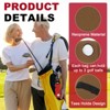 Unique Bargains Neoprene Waist-Mounted Lightweight Golf Ball Carry Bags 2 Pcs - 3 of 4