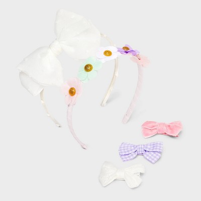 Toddler Girls&#39; 5pc Headband &#38; Clips Set - Cat &#38; Jack&#8482;_1