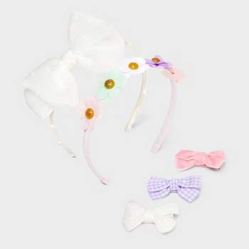 Toddler Girls' 5pc Headband & Clips Set - Cat & Jack™