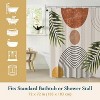 LunaLulinlk Shower Curtain with Hooks – Heavy-Duty Mold/Mildew-Resistant - 3 of 4