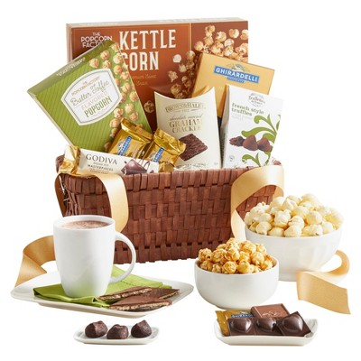 GreatFoods Epicurean Meat and Cheese Premier Gift Basket