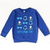 The Juniper Shop Let's Par Tee Sunglasses Toddler Sweatshirt - 2 of 4