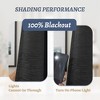 Awesome Home  100% Blackout Cotton Blend Thermal Grommet Curtains, 2 Panels - 4 of 4