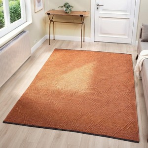 Luxe Weavers Modern Farmhouse Washable Indoor Area Rug Anti-Slip Carpet - 1 of 4