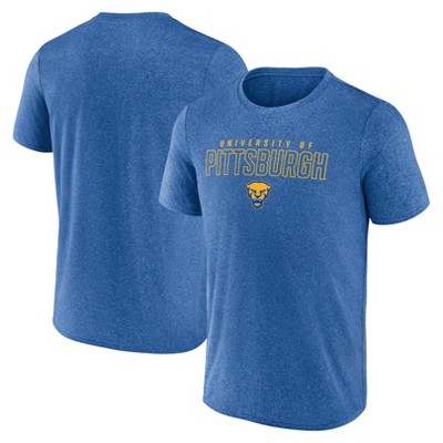 NCAA Pitt Panthers Men's Heather Poly T-Shirt