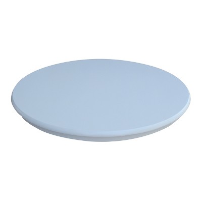 Cottage Charm White Solid Wood 38" Round Dining Table