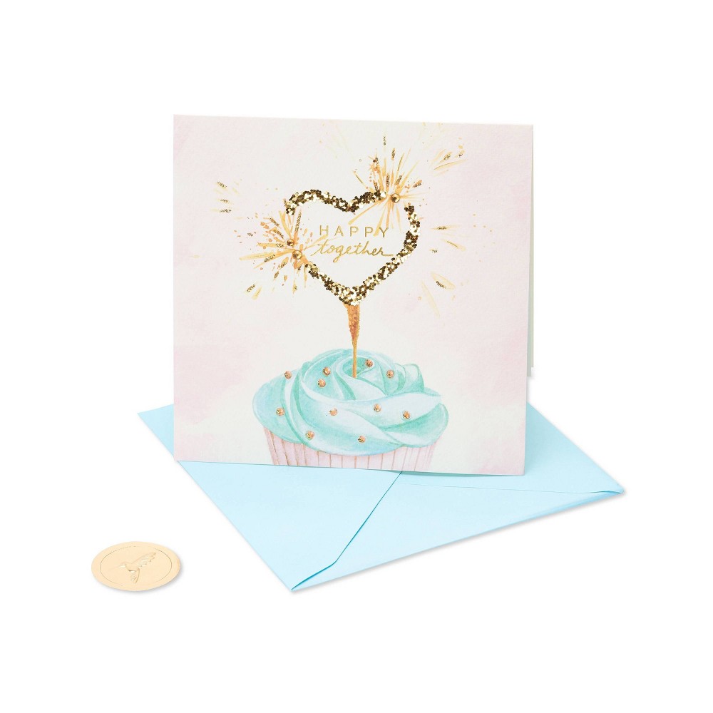 Photos - Envelope / Postcard Heart Cupcake Card - PAPYRUS