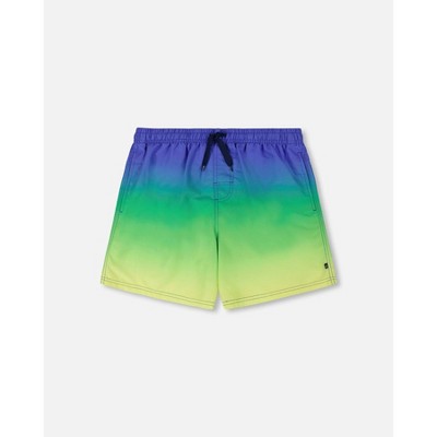 blue, green, and lime gradient