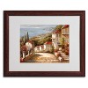 Trademark Fine Art - Joval 'Home In Tuscany' Matted Framed Art - 3 of 3