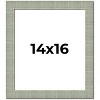 PosterPalooza | Sculpted Blue Picture Frame - UV Acrylic, Foam Board Backing, Hanging Hardware - 2 of 4