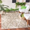 Courtyard CY8545 UV & Stain Resistant Non-Shedding Power Loomed Indoor/Outdoor Rugs - Safavieh - 2 of 4
