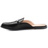 Journee Collection Womens Rubee Slip On Round Toe Mules Flats - 2 of 4