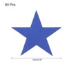 Unique Bargains Decorative Party Wedding Cardboard Five Star Paper Cutouts - 2 of 4
