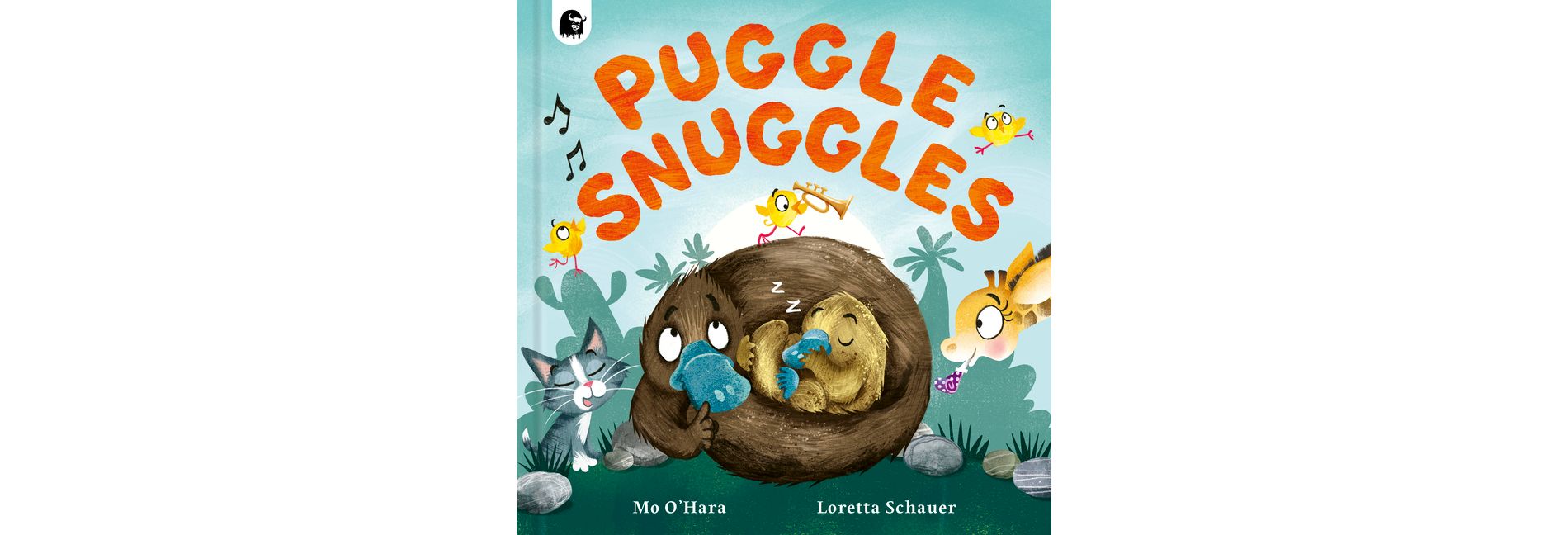 Puggle Snuggles - by  Mo O'Hara (Hardcover)