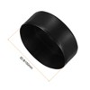 Unique Bargains Vinyl Rubber Screw Thread Bolt Plug Round Tube Insulated Protective Caps 2 Pcs - 3 of 4