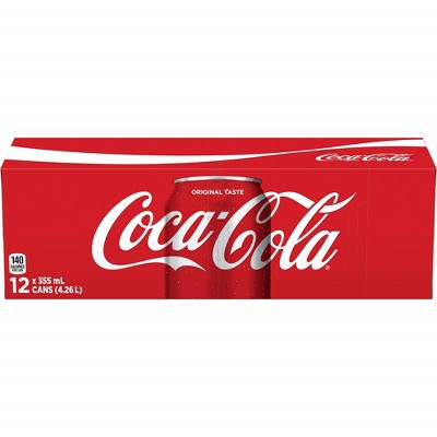 Coca-Cola Coke Classic - 355ml Can (Pack of 12)