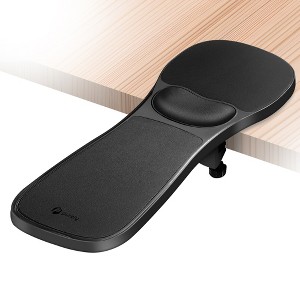 Purely 5920 Foam Non-Skid Arm Rest Mouse Pad, Black - 1 of 4