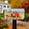 Briarwood Lane Fall Mailbox Cover  - Standard Size - Fall Puppies For Fall Mailbox Cover - 2 of 3