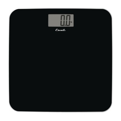 Digital Glass Bathroom Scale Clear - Escali : Target