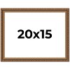 PosterPalooza | Classic Gold Picture Frame - UV Acrylic, Backing Board, Hanging Hardware Included - 2 of 4