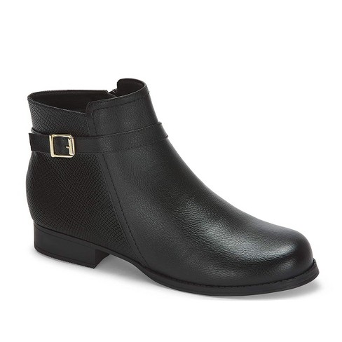Andrea Low Heel Booties 63362 Black 9 Target