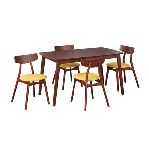5pc Archer Rectangular Dining Set - Buylateral - 1 of 4